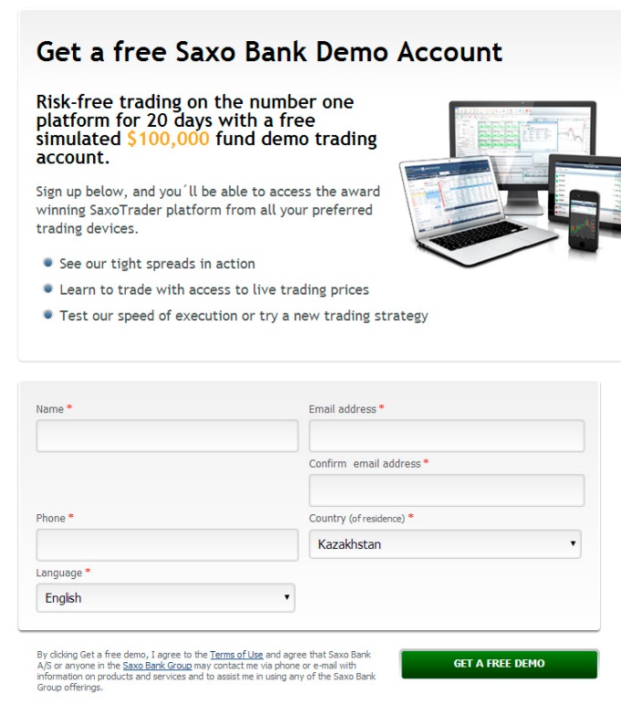 Saxo Bank Data Feed